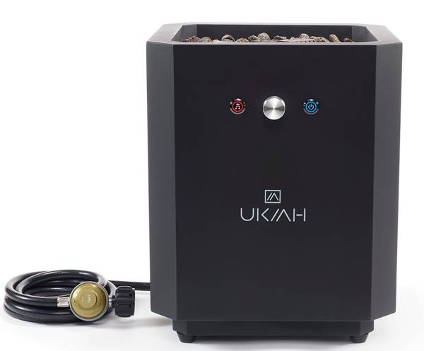 Ukiah Note Deluxe Audio Gas Fire Pit