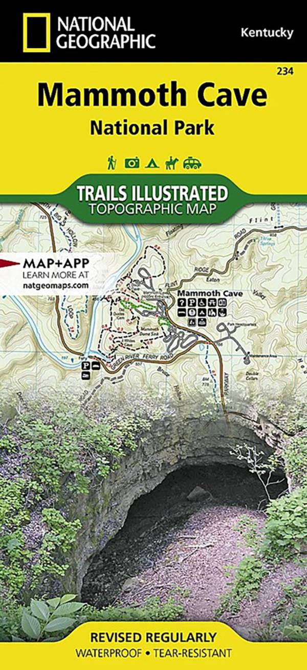 National Geographic Mammoth Cave National Park Map product image