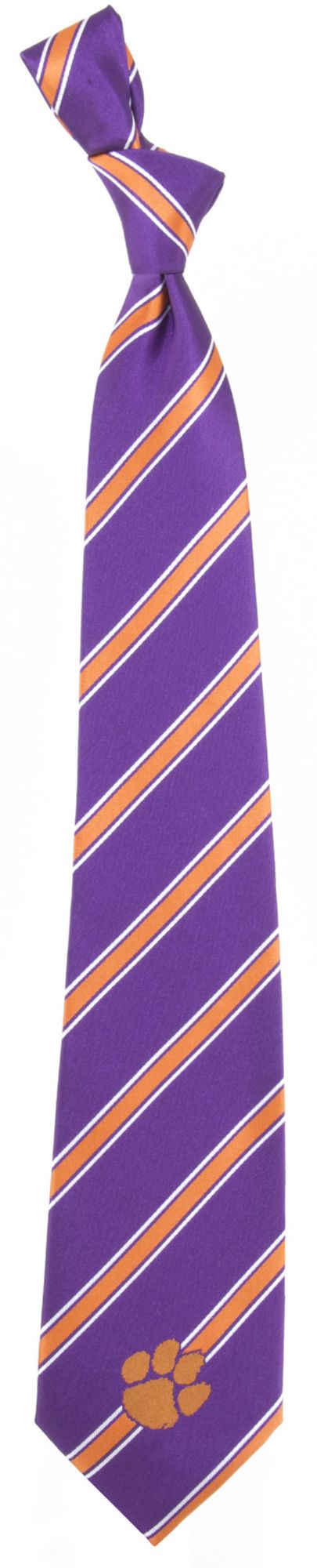 Eagles Wings Clemson Tigers Woven Poly 1 Necktie