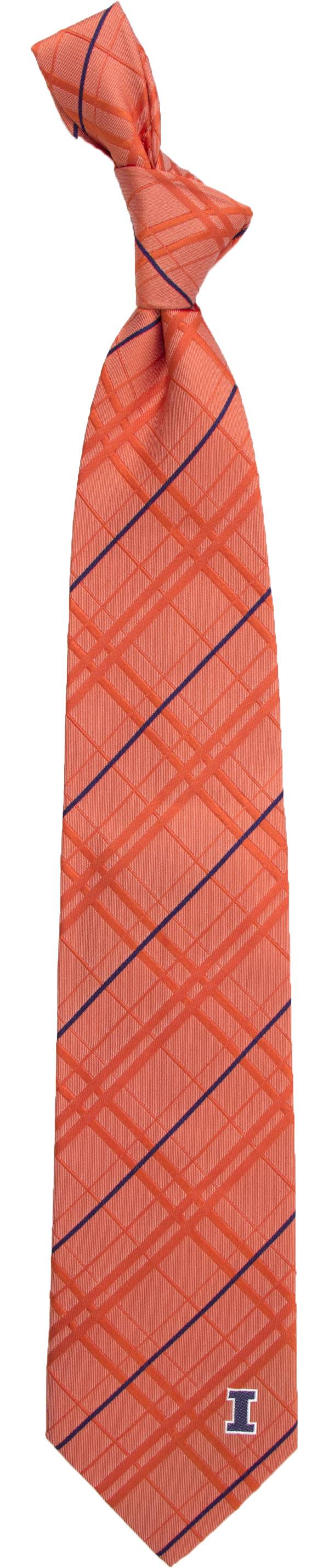 Eagles Wings Illinois Fighting Illini Woven Oxford Necktie