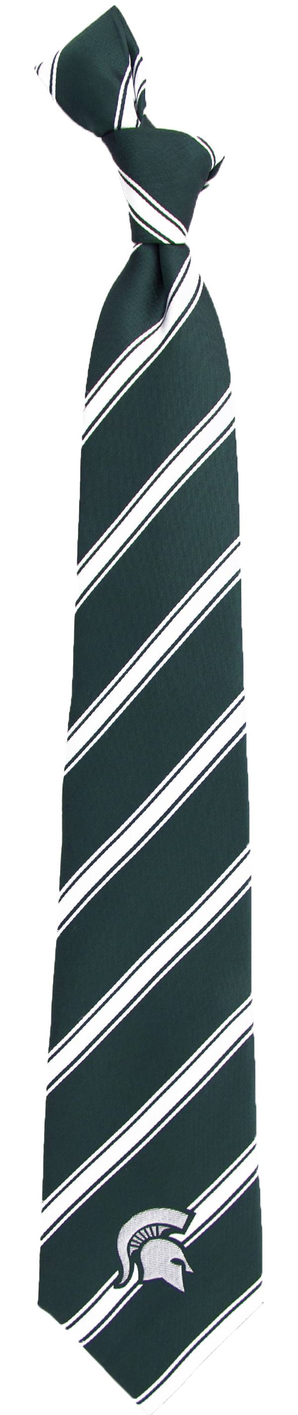 Eagles Wings Michigan State Spartans Woven Poly 1 Necktie product image