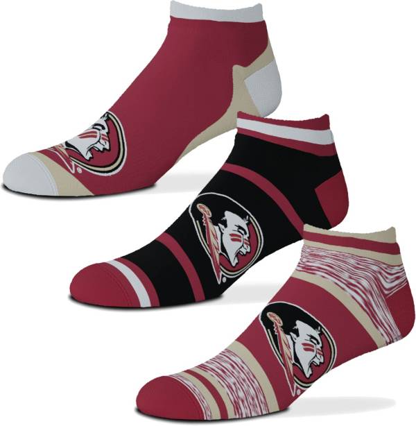 For Bare Feet Florida State Seminoles 3 Pack Socks product image