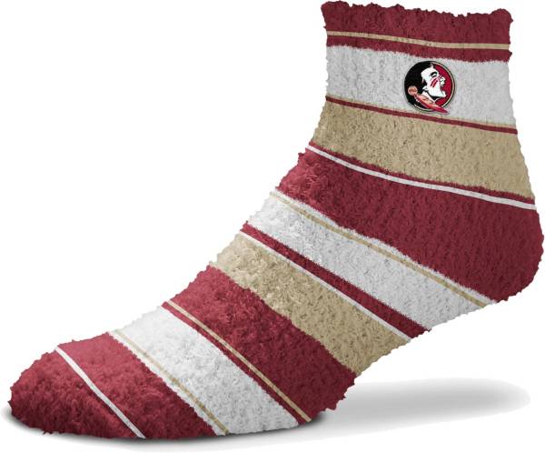 For Bare Feet Florida State Seminoles Stripe Cozy Socks