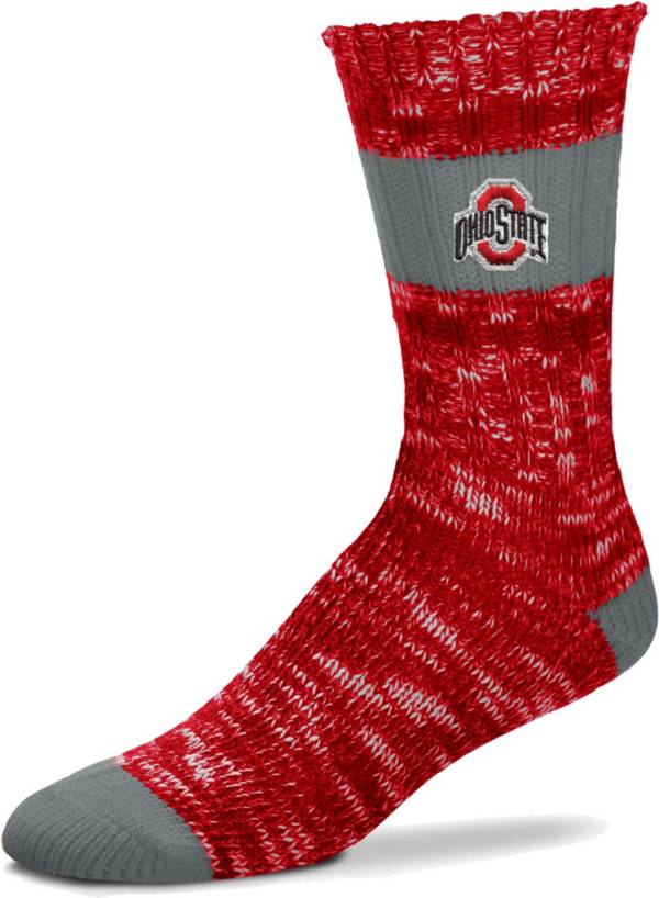 For Bare Feet Ohio State Buckeyes Alpine Crew Socks | Dick's Sporting Goods