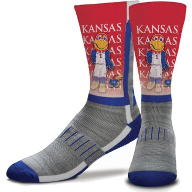 sorry, For Bare Feet Kansas Jayhawks Mascot Crew Socks is currently out of stock