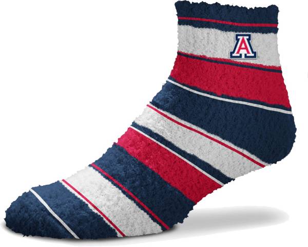 For Bare Feet Arizona Wildcats Stripe Cozy Socks