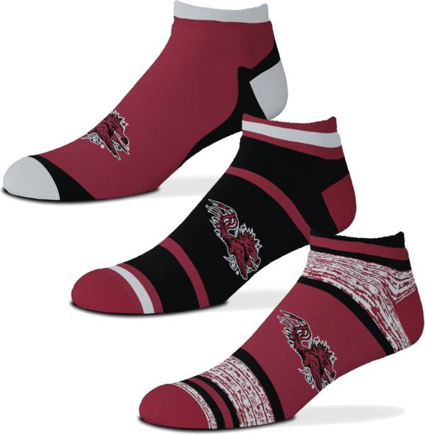 For Bare Feet South Carolina Gamecocks 3 Pack Socks