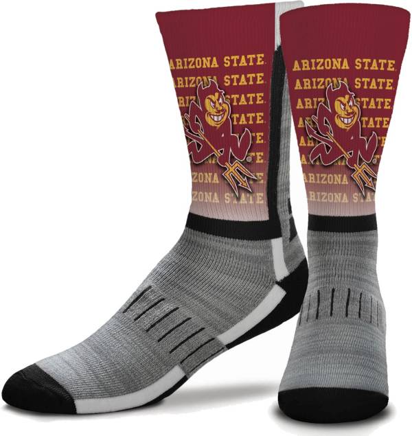 For Bare Feet Arizona State Sun Devils Mascot Crew Socks