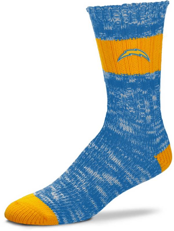 For Bare Feet Los Angeles Chargers Alpine Socks