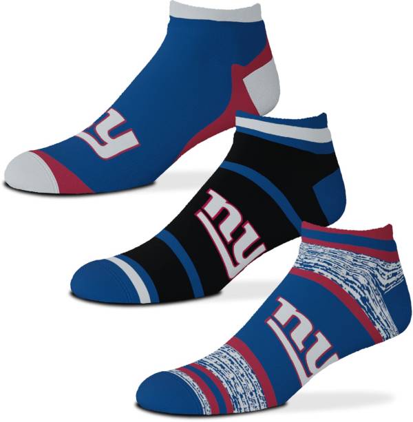 For Bare Feet New York Giants 3-Pack Socks