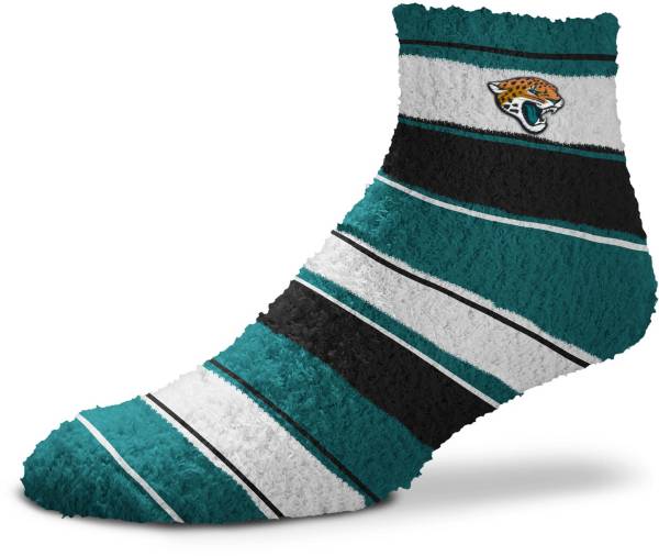 For Bare Feet Jacksonville Jaguars Stripe Cozy Socks