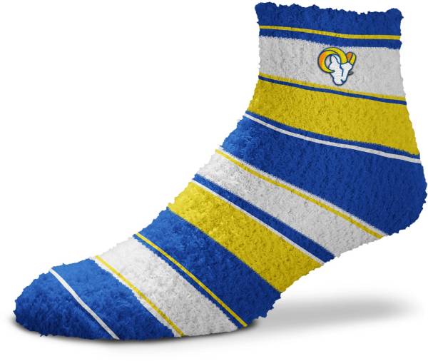 For Bare Feet Los Angeles Rams Stripe Cozy Socks