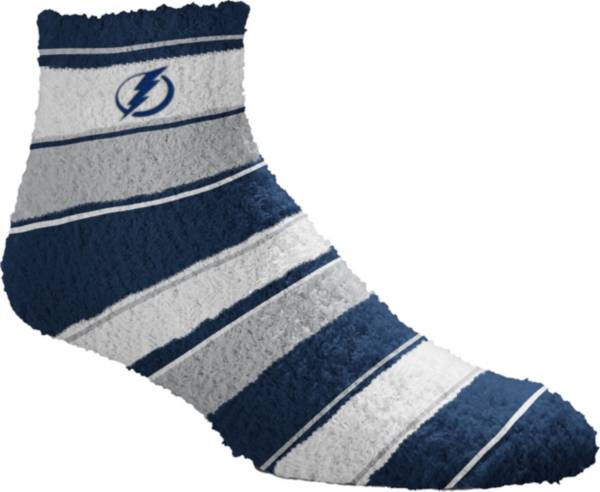 For Bare Feet Tampa Bay Lightning Stripe Cozy Socks