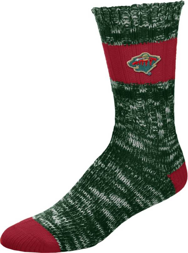 For Bare Feet Minnesota Wild Alpine Socks