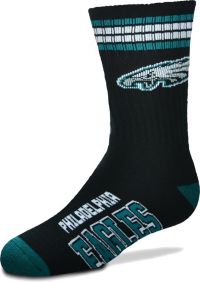 Officially Licensed NFL Philadelphia Eagles Poster Print Socks, Youth Size | for Bare Feet