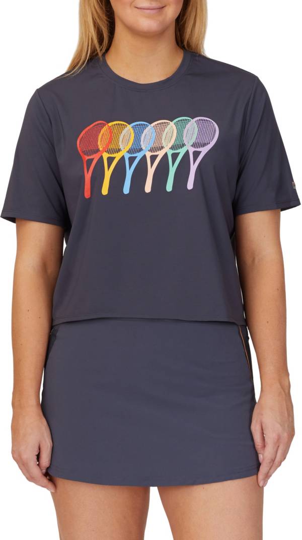 FILA Women's Cross Court Graphic T-Shirt