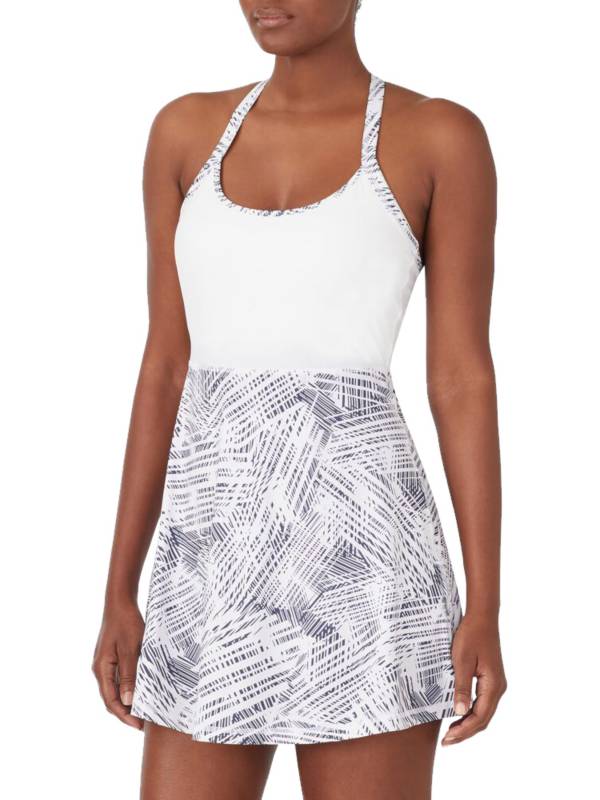 FILA Women's Foul Line Halter Tennis Dress