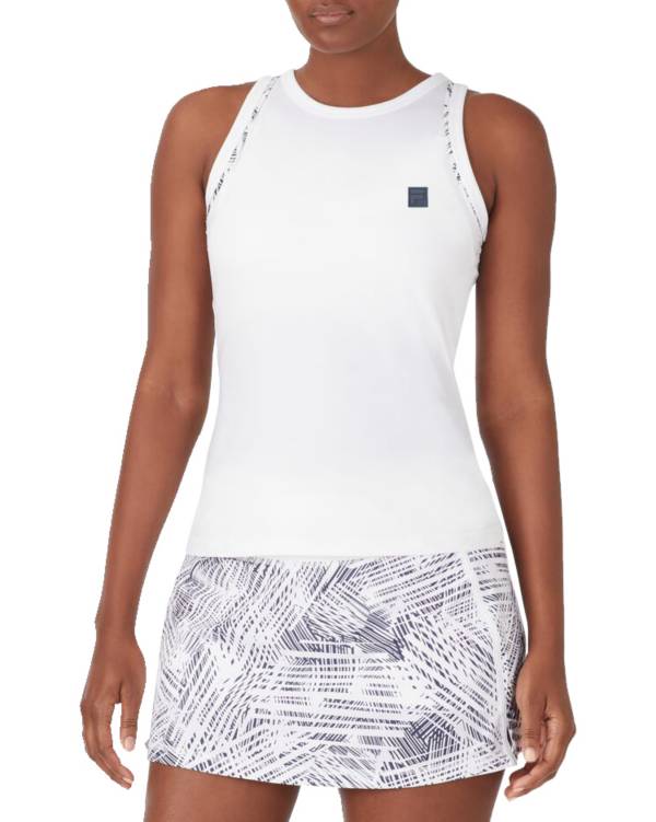 FILA Women's Foul High Neck Tennis Tank Top