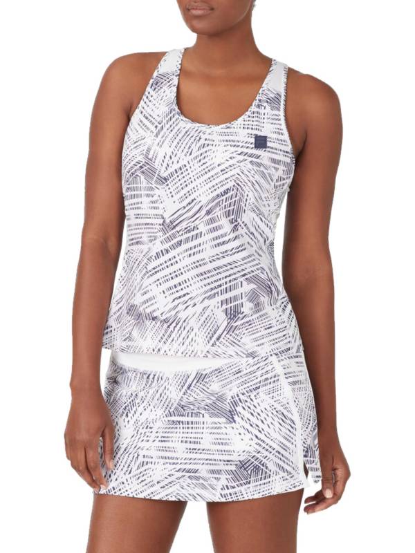 FILA Women's Foul Line Racerback Tennis Tank Top