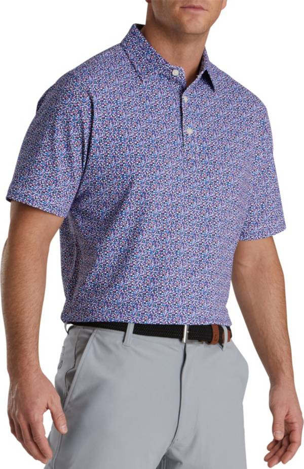 FootJoy Men's Confetti Print Golf Polo