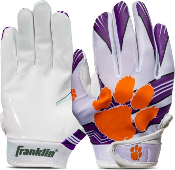 Franklin Youth Clemson Tigers Receiver Gloves