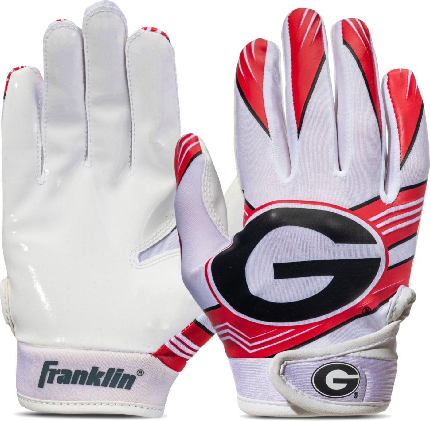 Franklin Youth Georgia Bulldogs Receiver Gloves Dick s Sporting Goods