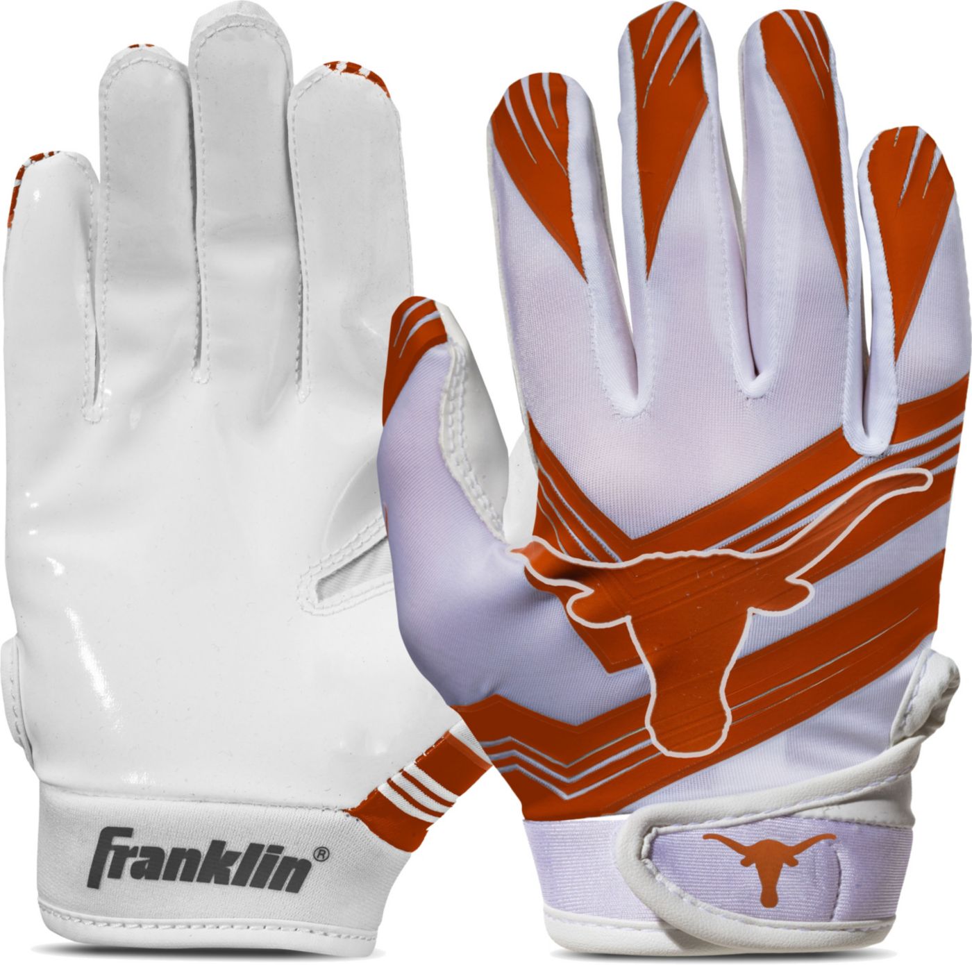 Franklin Youth Texas Longhorns Receiver Gloves Dick s Sporting Goods