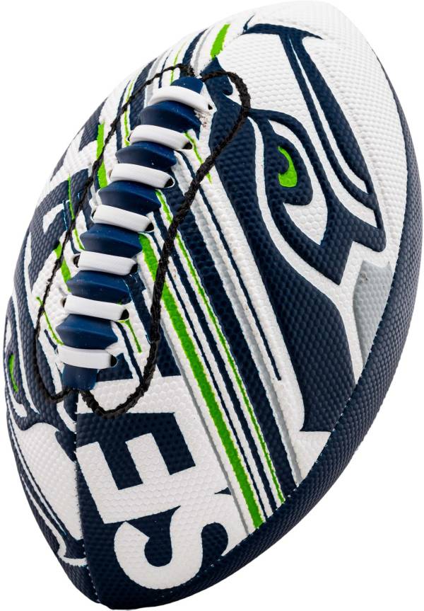 NFL Seattle Seahawks Color Logo Mini Football, 9-Inches