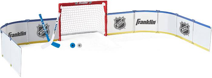 Franklin Sports Hockey Goal and 2 Stick Set - NHL