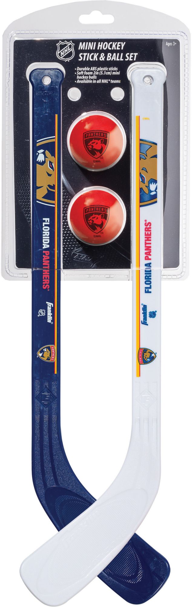 Franklin Florida Panthers 2 Mini Hockey Stick & Ball Set product image