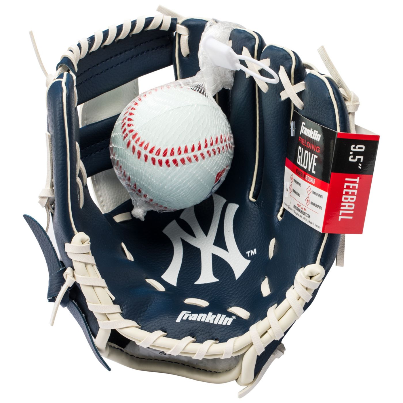 Franklin Youth New York Yankees Teeball Glove and Ball Set Dick s Sporting Goods