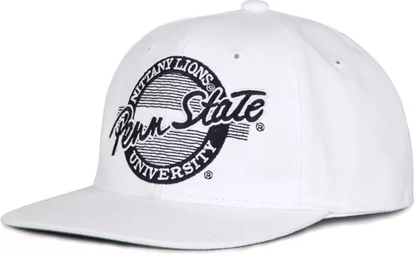 The Game Men's Penn State Nittany Lions White Circle Adjustable Hat