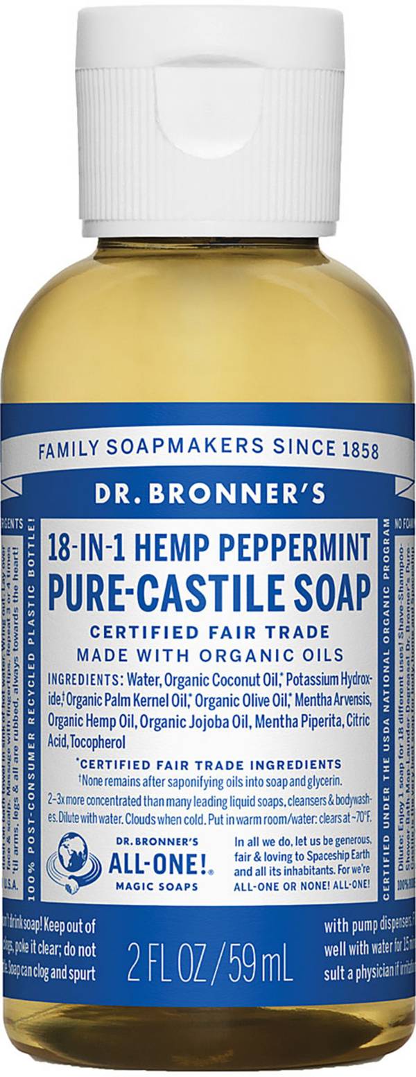 Dr. Bronner's Peppermint 2 oz Pure-Castile Soap product image