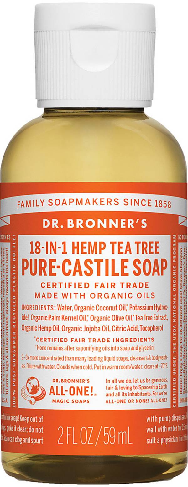 Dr. Bronner's Tea Tree 2 oz Pure-Castile Soap product image