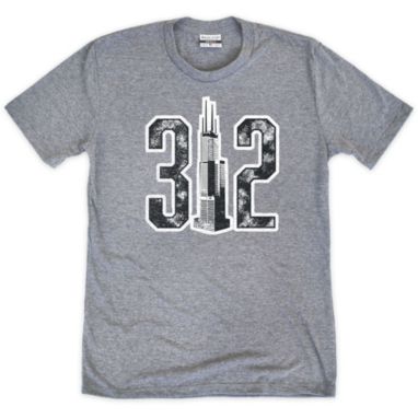 sorry, Where I'm From 312 Skyline Grey T-Shirt is currently out of stock