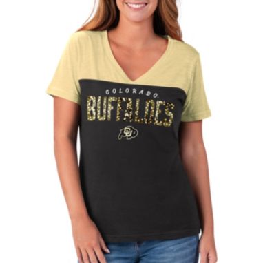 sorry, G-III For Her Women's Colorado Buffaloes Rundown Black T-Shirt is currently out of stock
