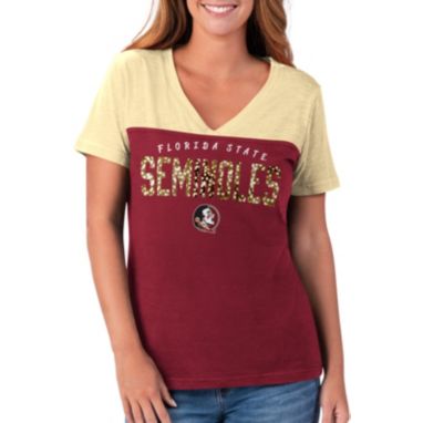sorry, G-III For Her Women's Florida State Seminoles Garnet Rundown T-Shirt is currently out of stock