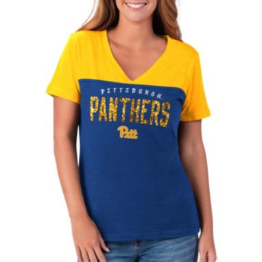 sorry, G-III For Her Women's Pitt Panthers Blue Rundown T-Shirt is currently out of stock