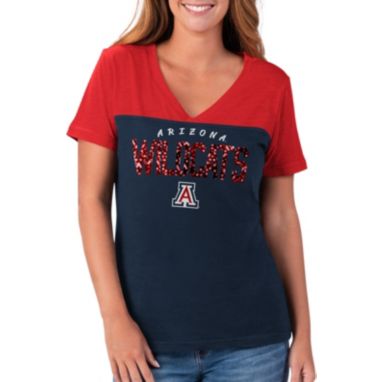 sorry, G-III For Her Women's Arizona Wildcats Navy Rundown T-Shirt is currently out of stock