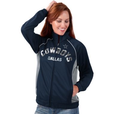 sorry, G-III for Her Women's Dallas Cowboys Backfield Navy Full-Zip Jacket is currently out of stock