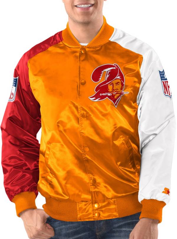 Starter Men's Tampa Bay Buccaneers Tri-Color Jacket