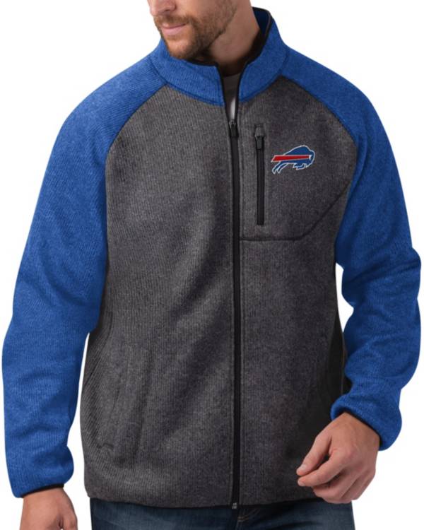 G-III Men's Buffalo Bills Switchback Full-Zip Charcoal Jacket