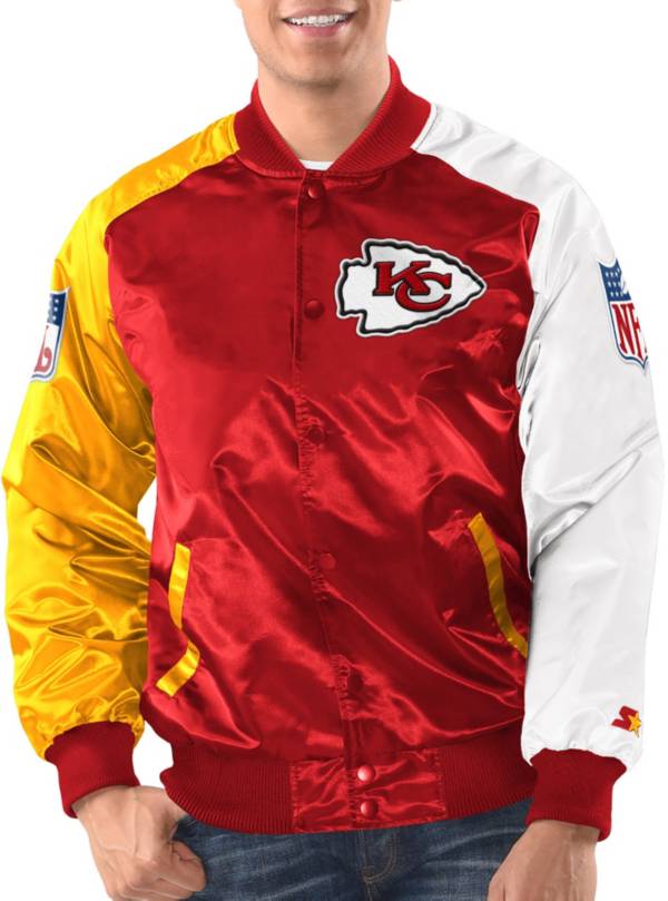 Starter Men's Kansas City Chiefs Tri-Color Jacket product image