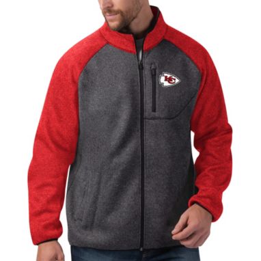 sorry, G-III Men's Kansas City Chiefs Switchback Full-Zip Charcoal Jacket is currently out of stock