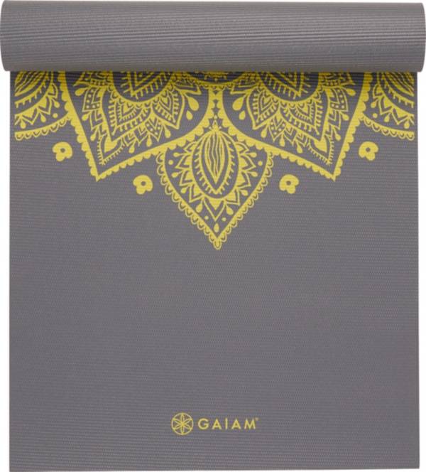 Gaiam Premium Citron Sundial Yoga Mat