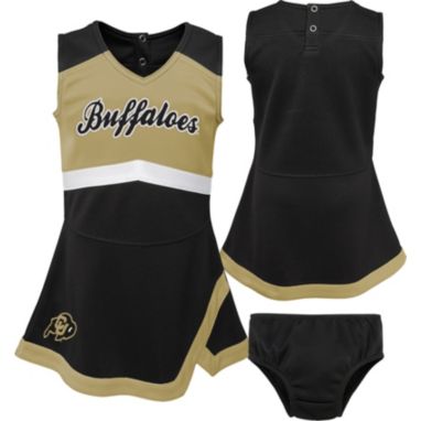 sorry, Gen2 Girls' Colorado Buffaloes Black Cheer Captain 2-Piece Jumper Dress is currently out of stock