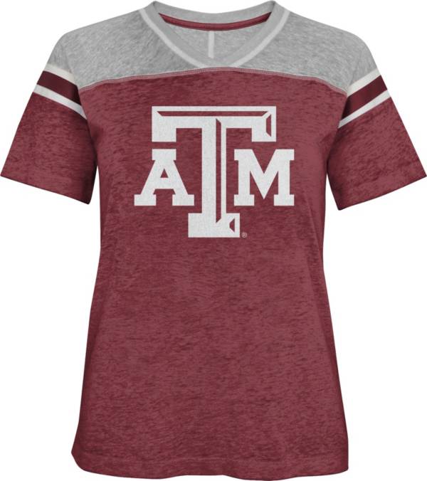 Gen2 Girls' Texas A&M Aggies Maroon Team Captain T-Shirt product image