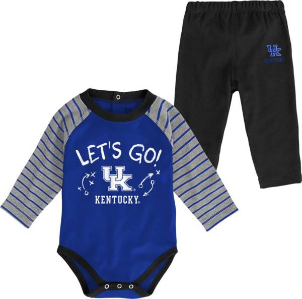 Gen2 Toddler Kentucky Wildcats Blue Touchdown 2-Piece Creeper Set