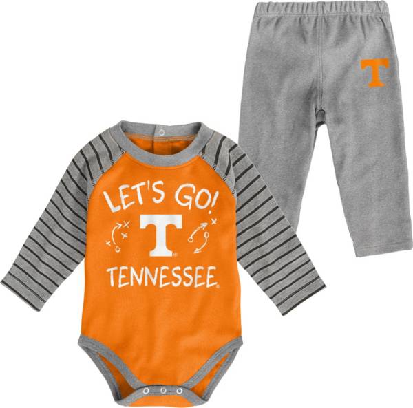 Gen2 Toddler Tennessee Volunteers Tennessee Orange Touchdown 2-Piece Creeper Set