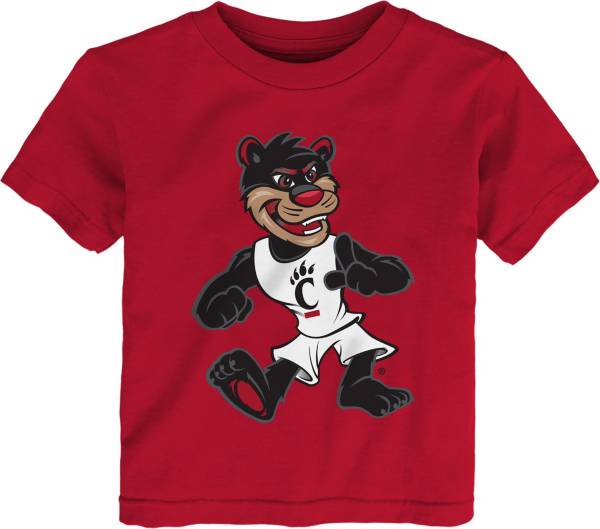 Gen2 Toddler Cincinnati Bearcats Red Standing Mascot T-Shirt